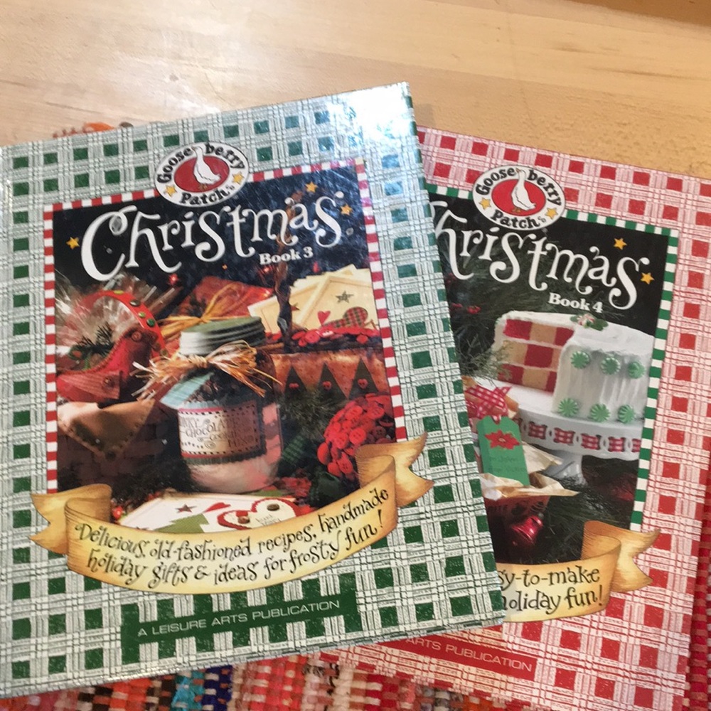Gooseberry Patch Christmas books 3&4